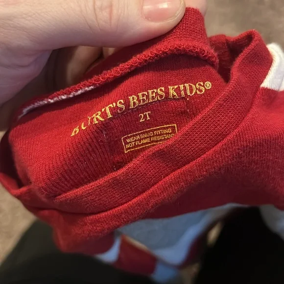 Burt’s bees holiday Christmas 2T two piece pj sets bundle - Picture 4 of 4